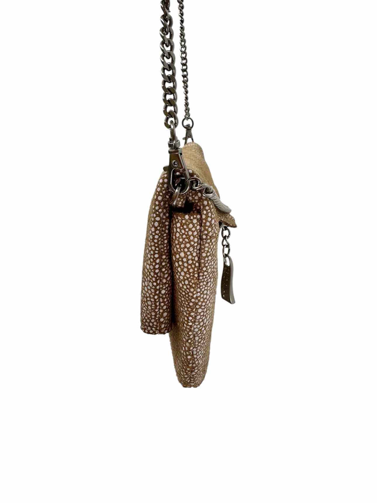 Sorial Beige Leather Crossbody