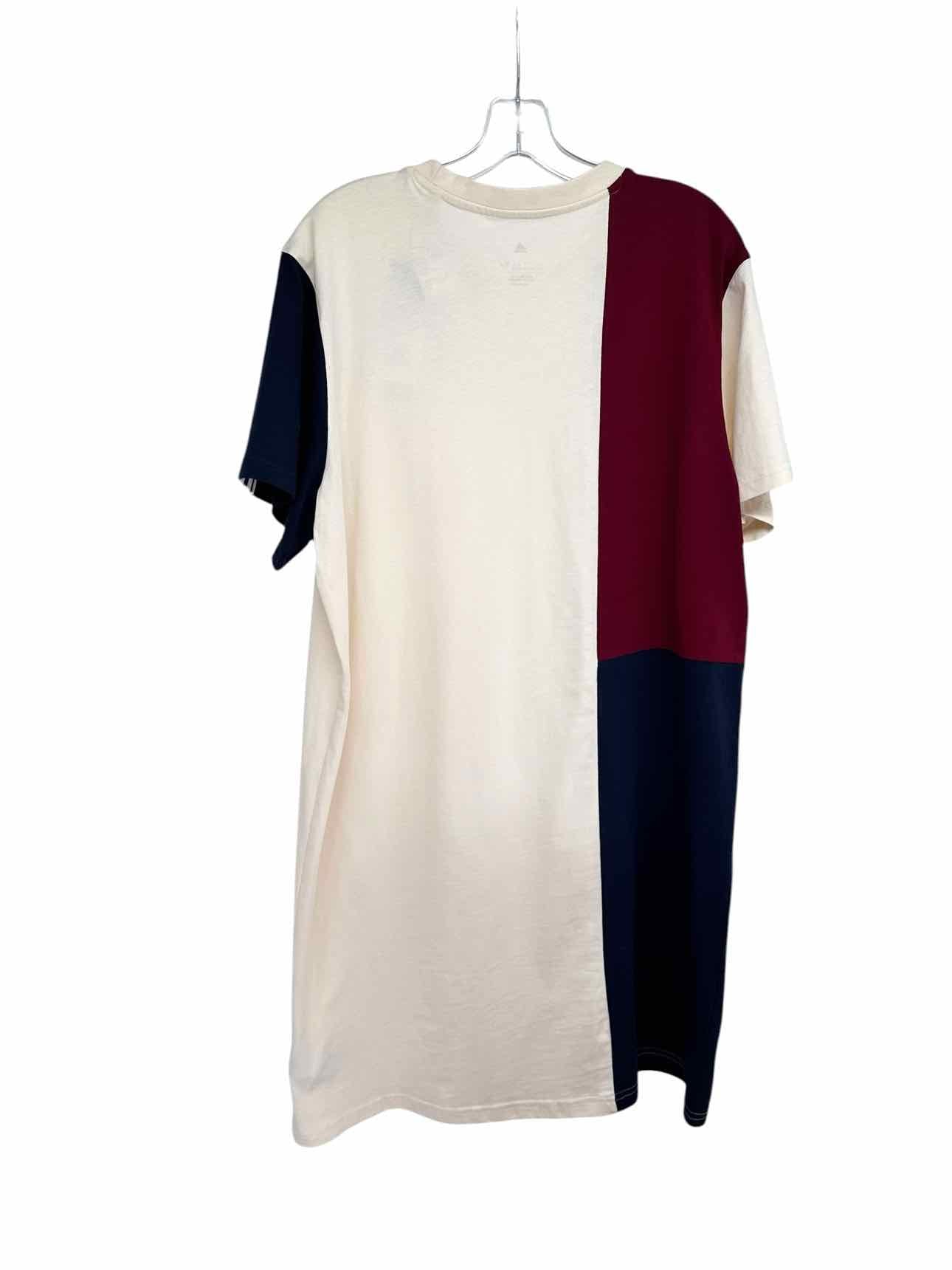 Adidas Colorblock T-shirt Dress Size L **NEW**