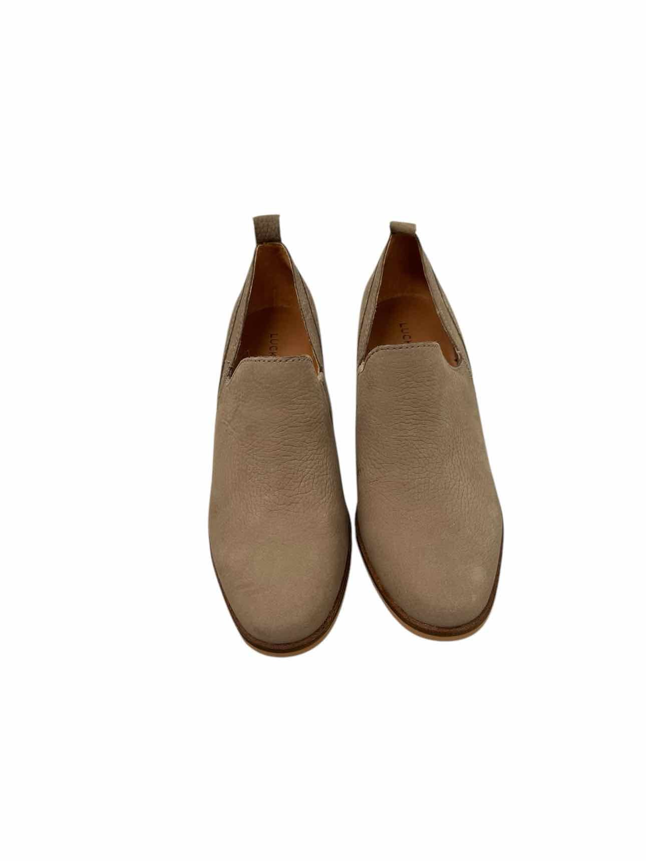 Lucky Brand Beige Vennia Bootie Shoe Size 6 **NEW**