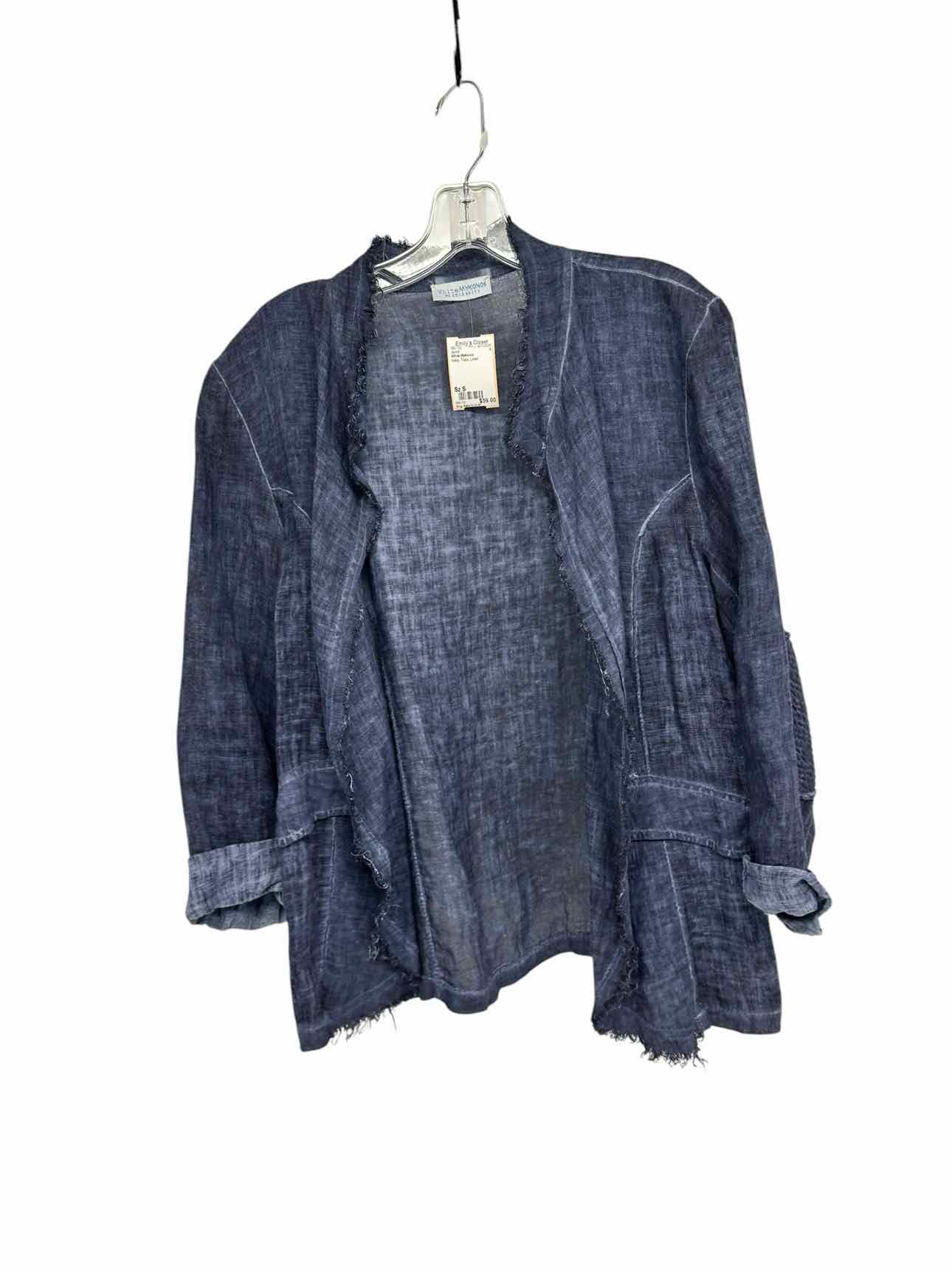 White Mykonos Navy Size S Jacket