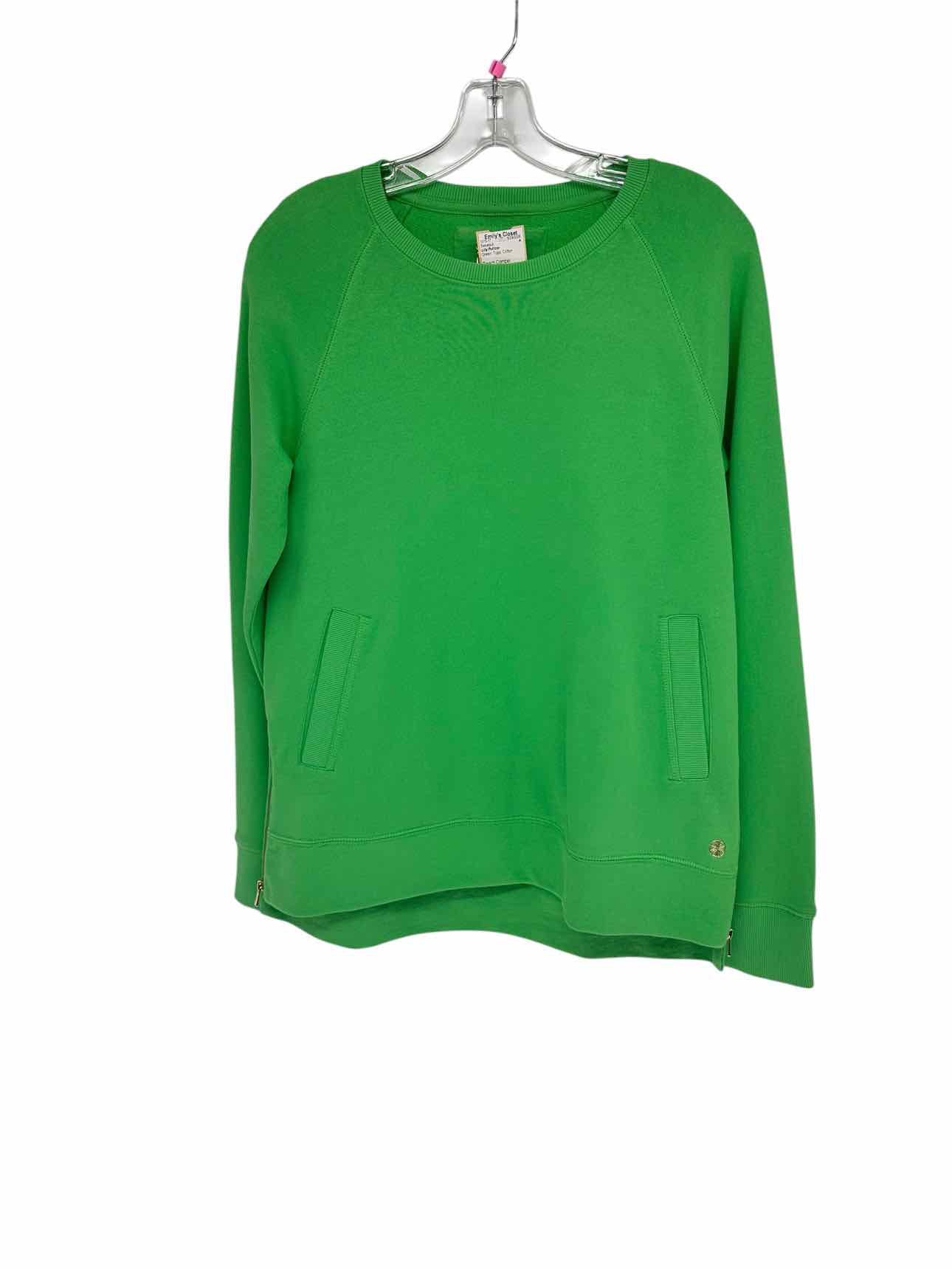 Lilly Pulitzer Beach Comber Pullover Green Size S Sweatsuit
