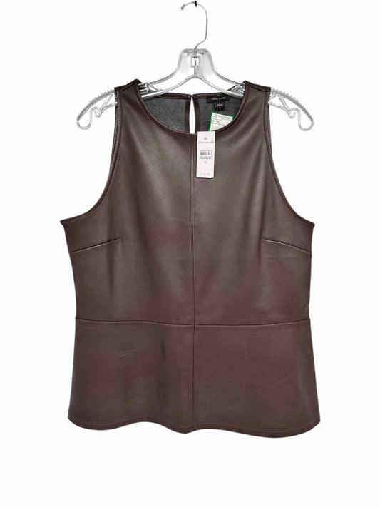 Ann Taylor Brown Size M Sleeveless Top