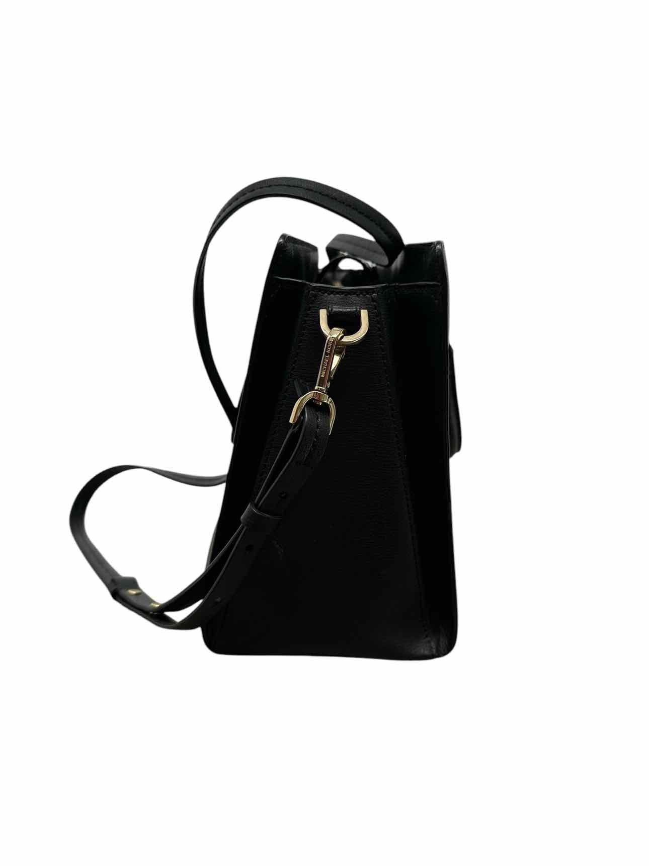 Michael Kors Black Leather Satchel
