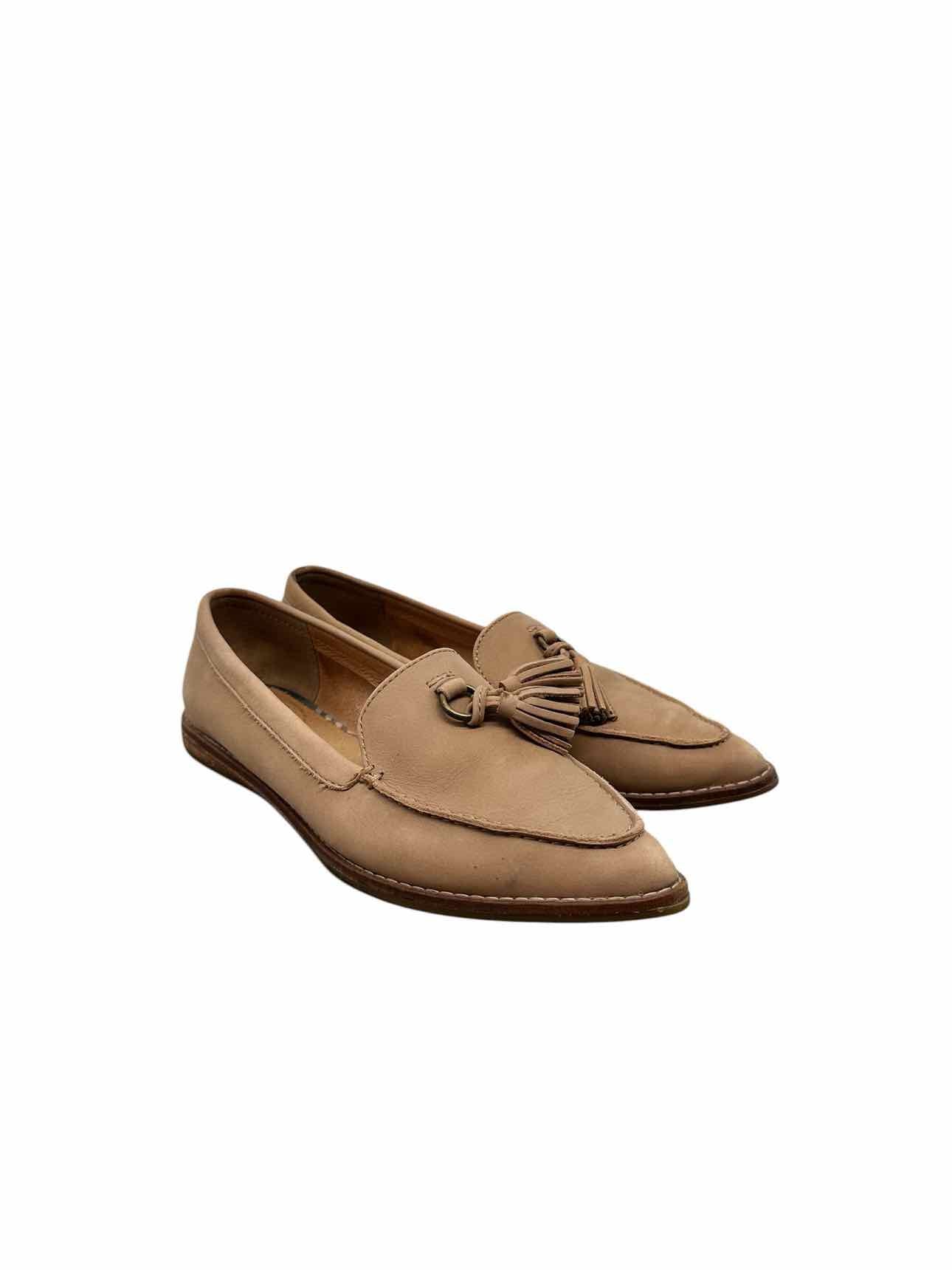 Sperry Tan Tassel Loafers Shoe Size 6