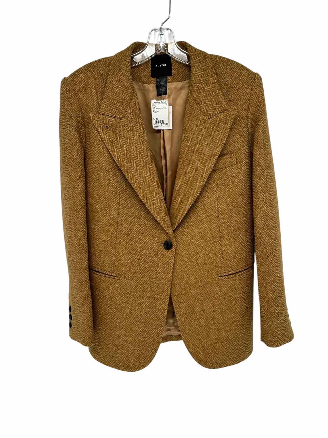 Smythe Gold Blazer Size M **NEW**