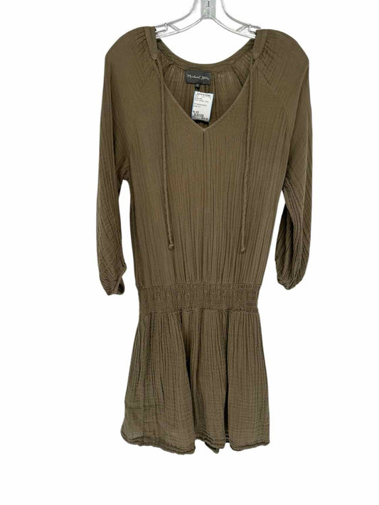 Michael Stars Green Mini Dress Size XS