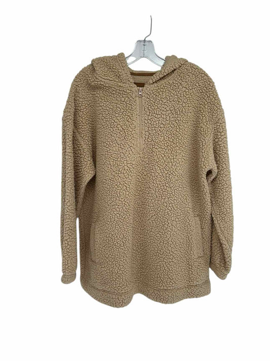 Koolaburra by Ugg Beige Quartzer-Zip Fleece Size L