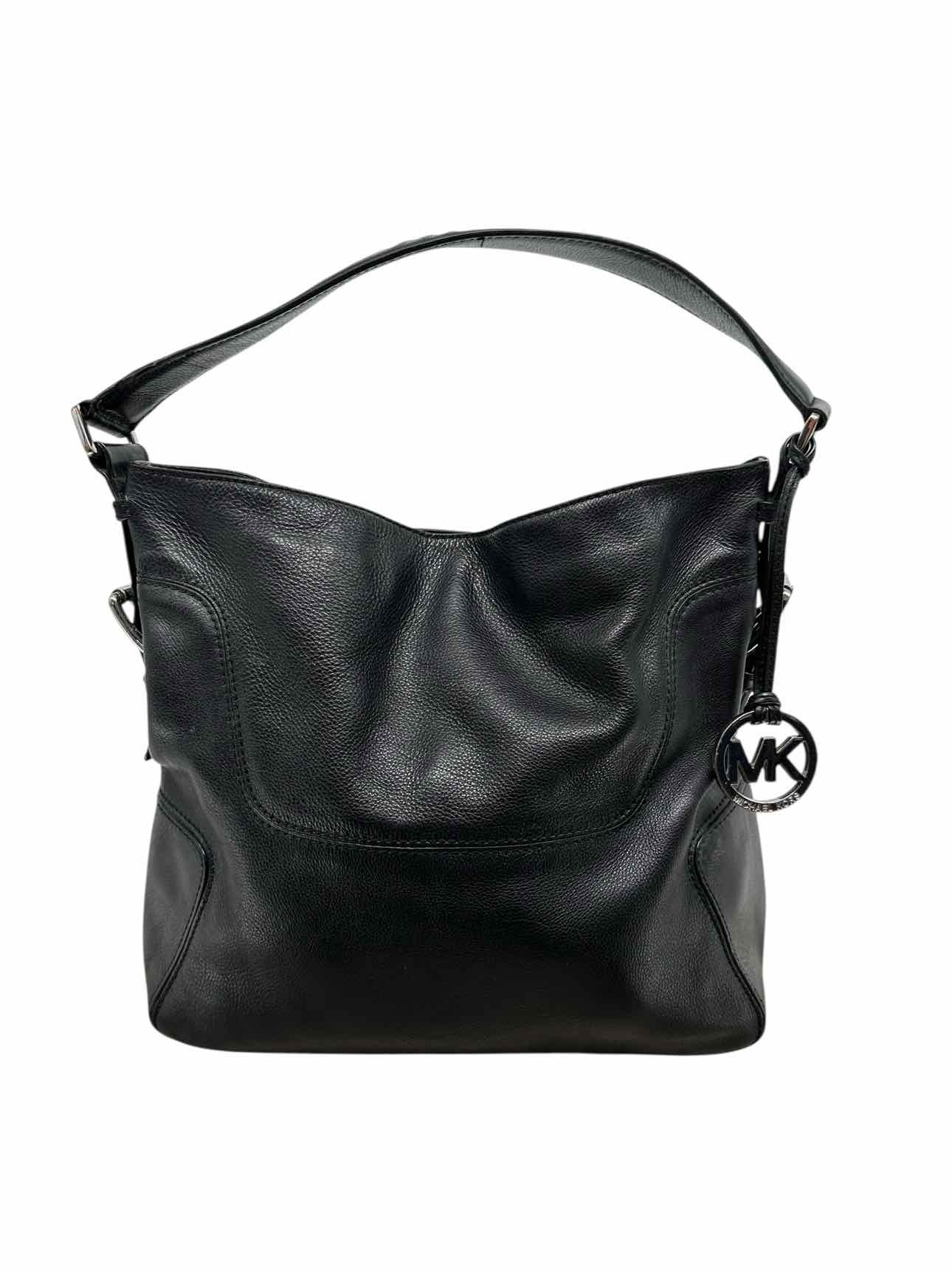 Michael Kors Black Leather Hobo