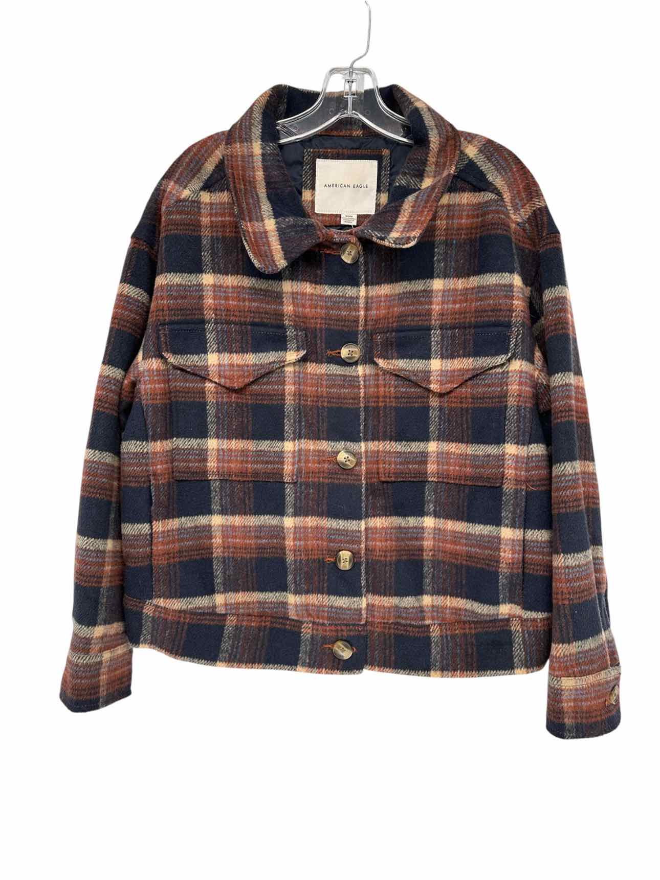 American Eagle Navy Size M Shacket