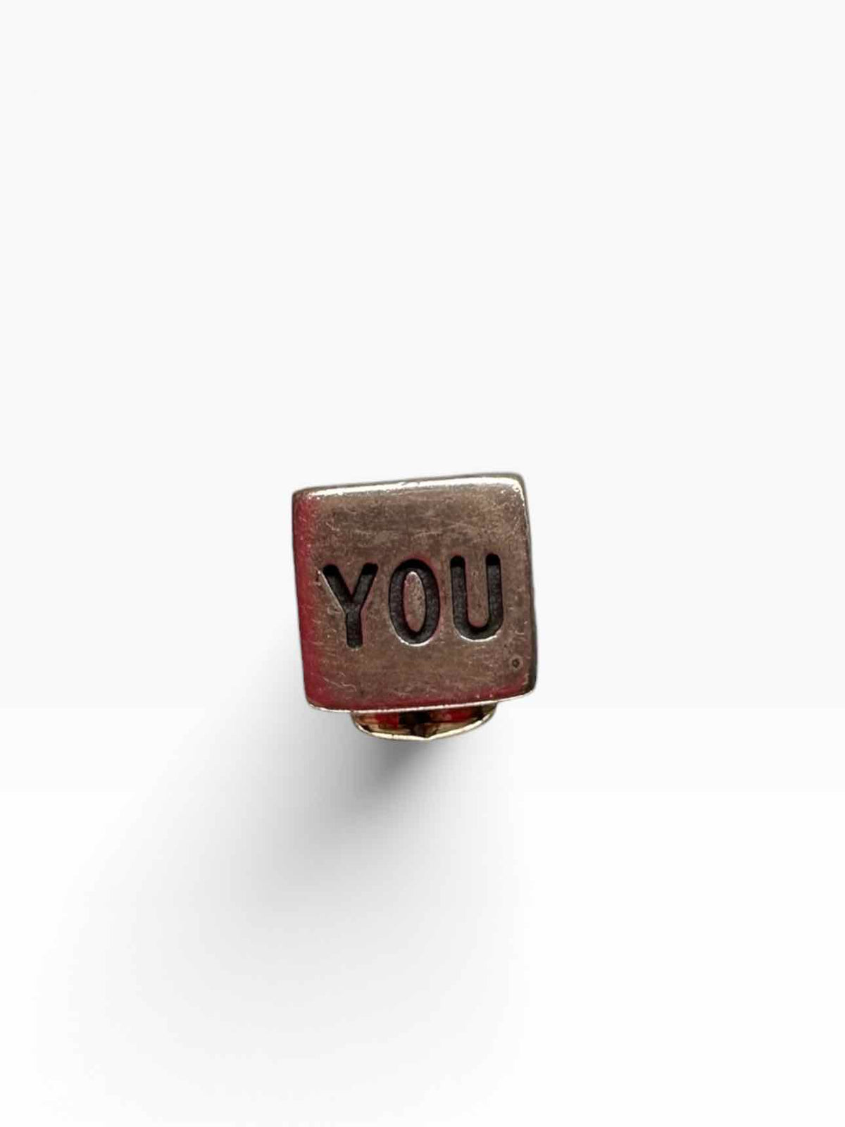 Pandora Sterling Silver Two-Tone "I Love You" Charm
