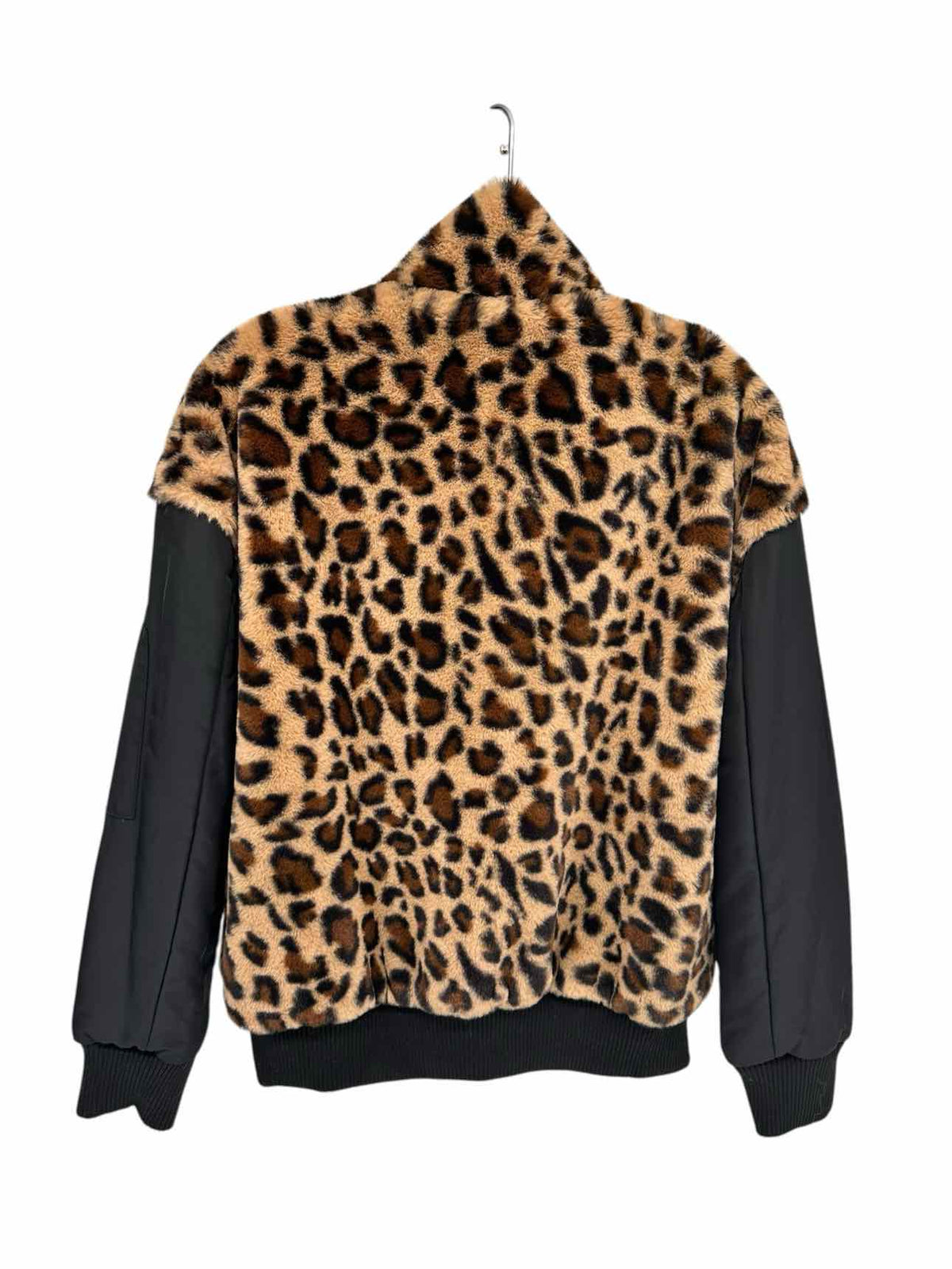 Coco +  Carmen Faux Fur Reversible Bomber Jacket Size S/M **NEW**