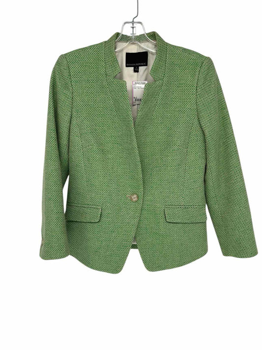 Banana Republic Green Size 2 Blazer