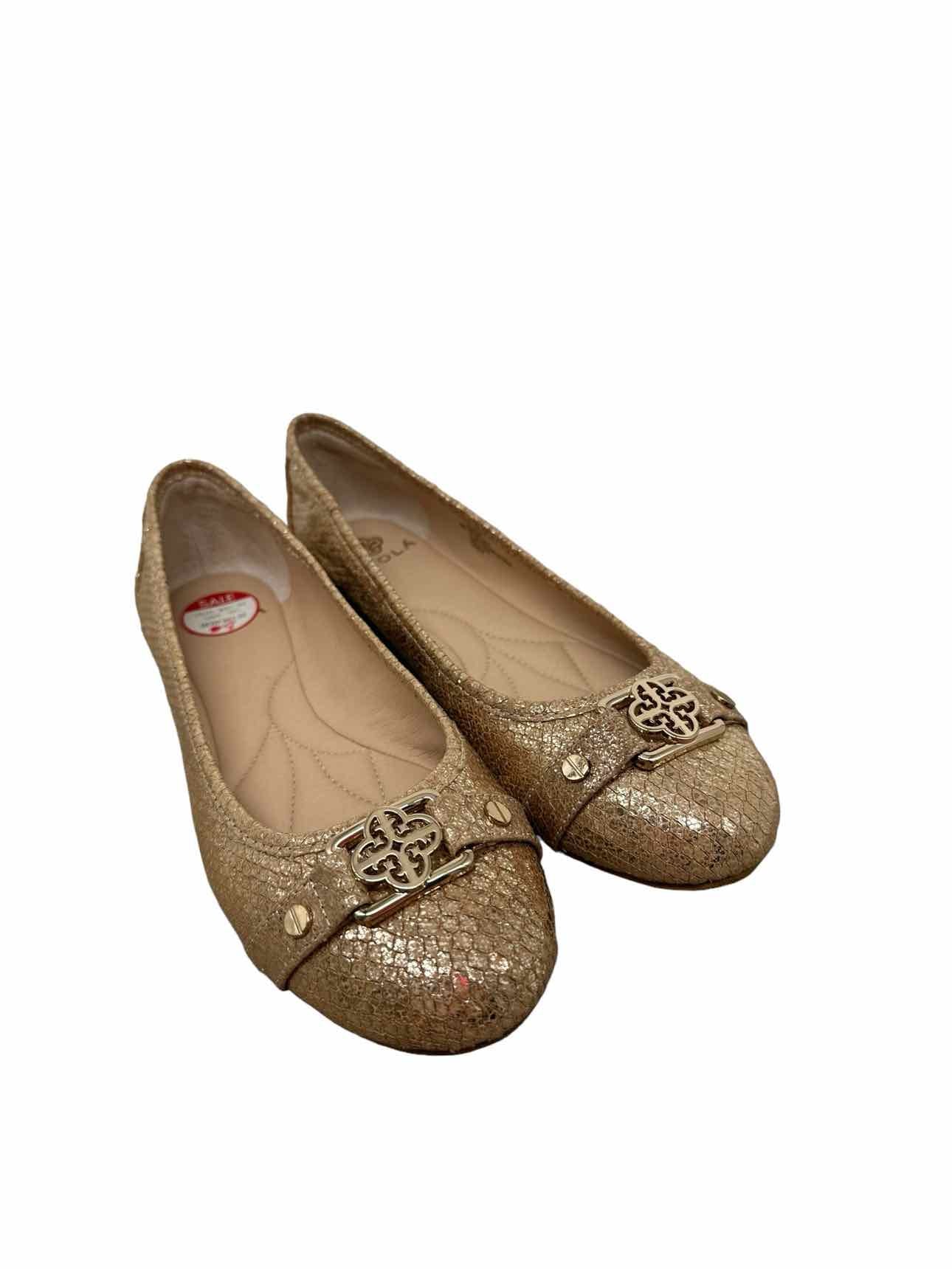 Isola Gold Flats SIZE 8 **NEW**