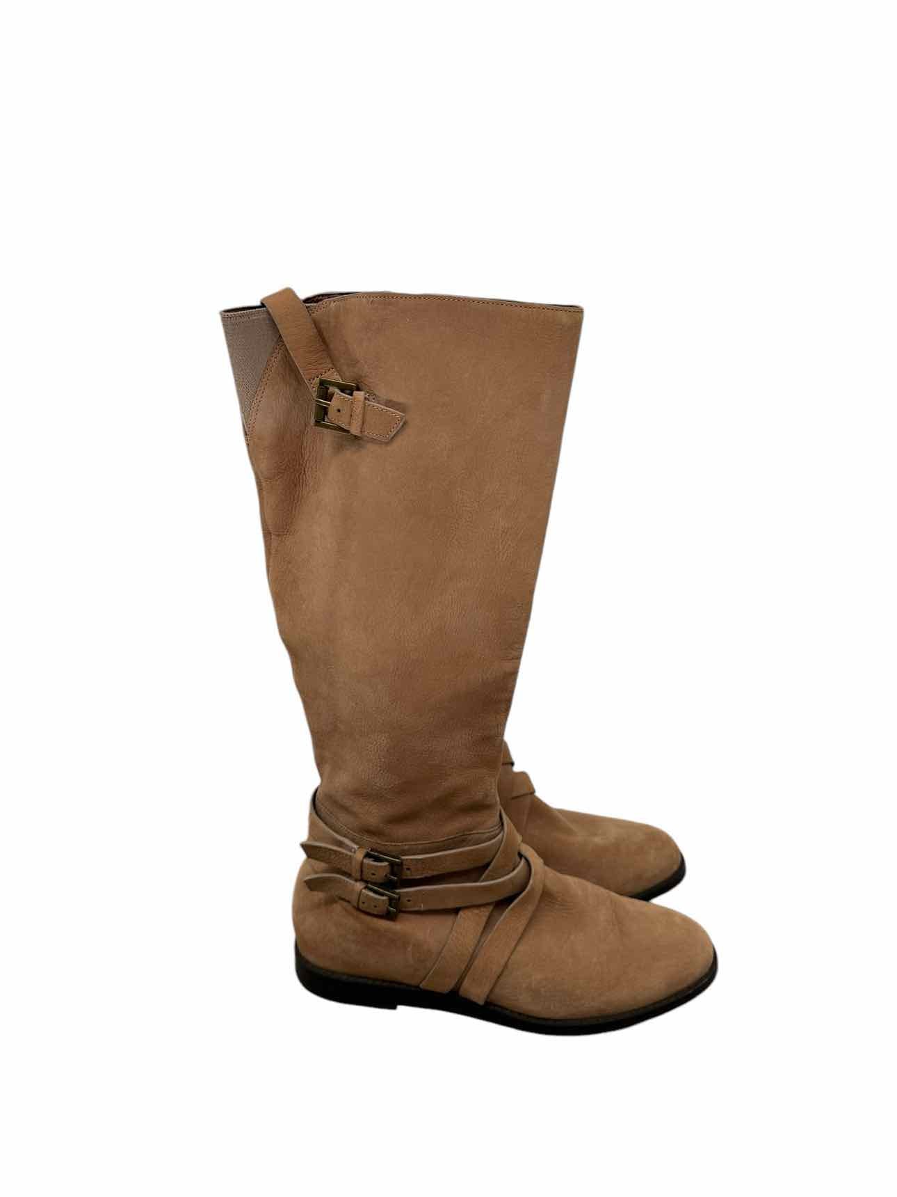 Cole Haan Tan Tall Boots SIZE 8