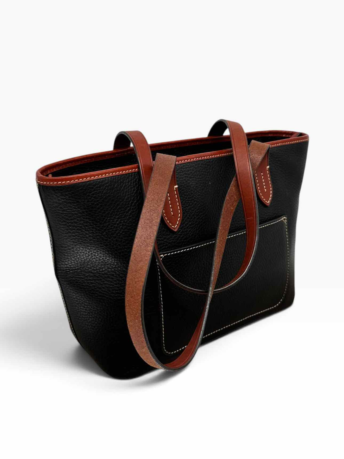 Dooney & Bourke Black Pebble Grain Tote