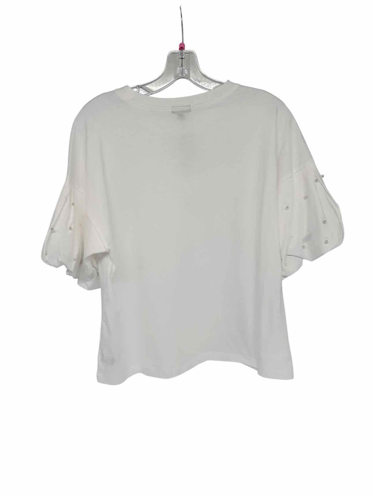 Coco +  Carmen White Size S/M Short Sleeve Top **NEW**