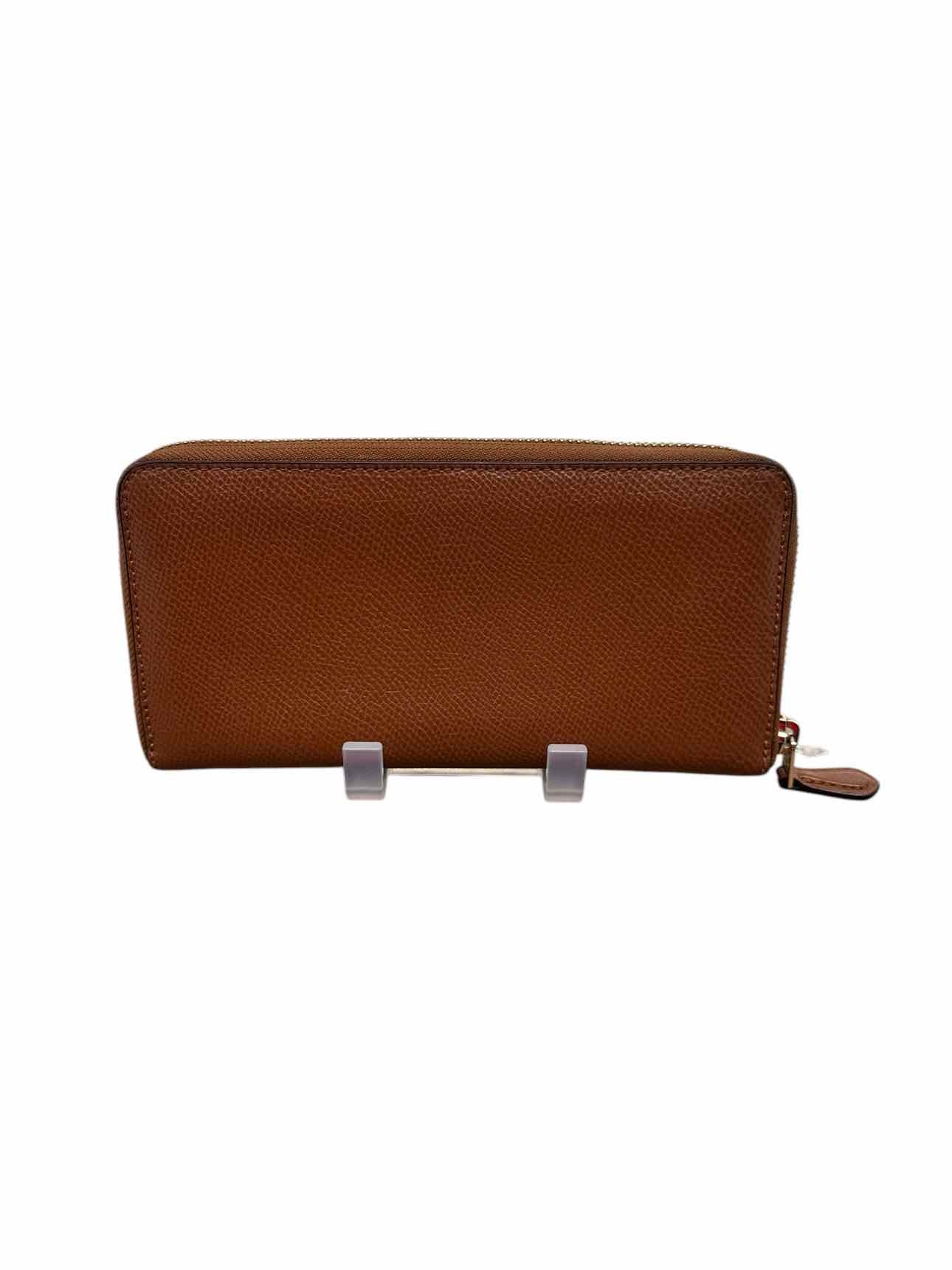 Coach Zip Around Accordion Wallet