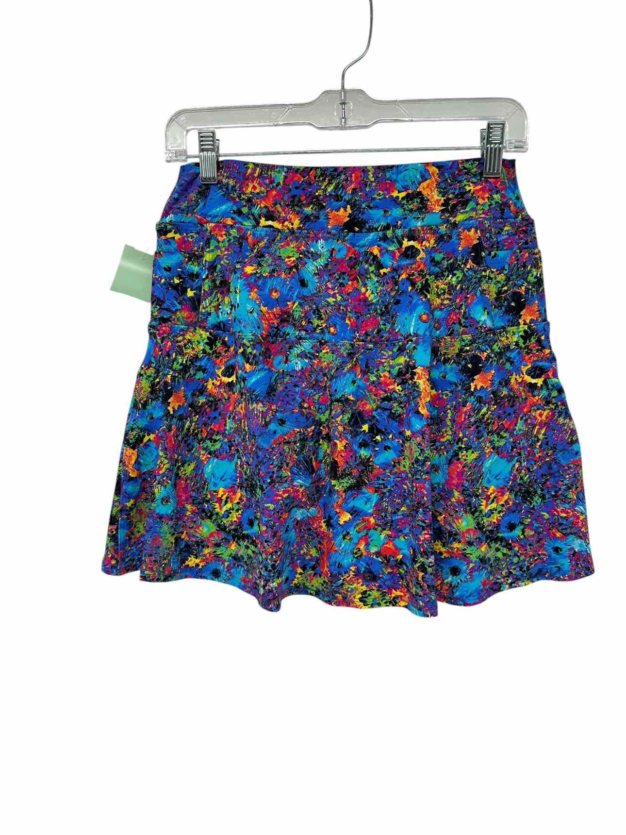 Dona Jo Birdie Tennis Skort Multi-Color Size M