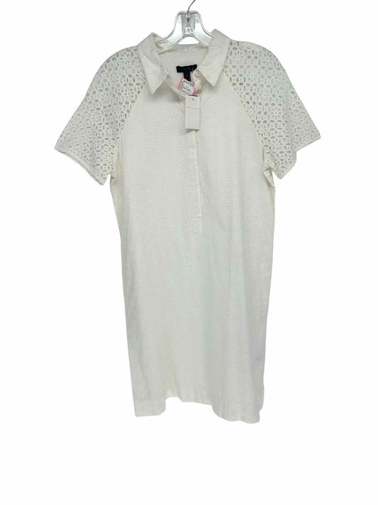 J. Crew White Shirt Dress Size 6 **NEW**