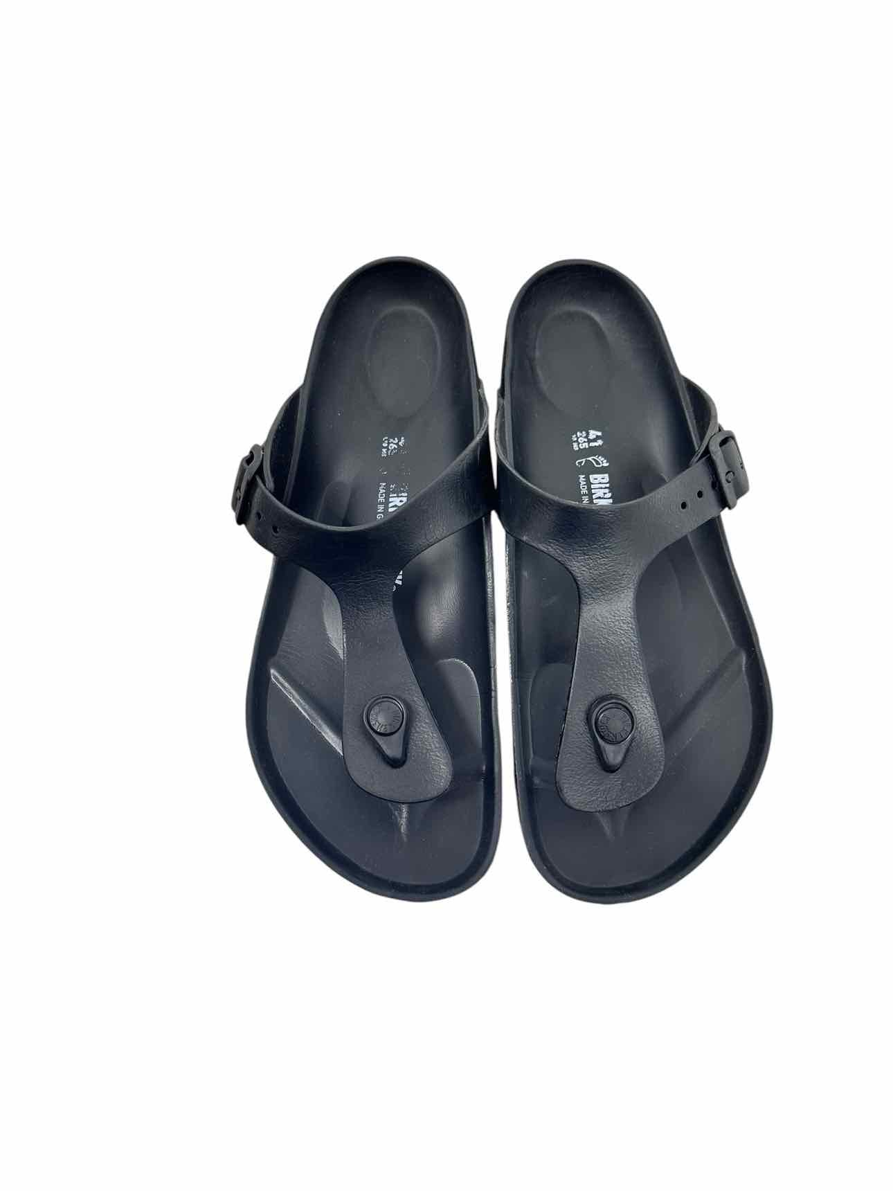 Birkenstock Gizeh Essentials Black Sandals Shoe Size 10
