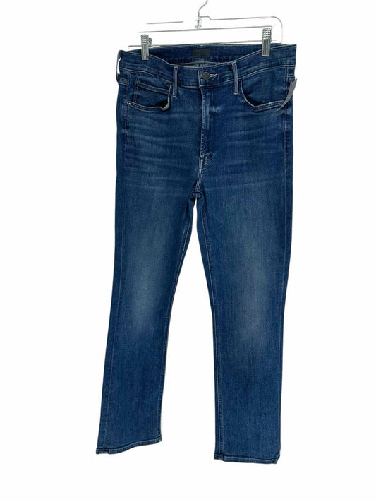 Mother Dazzler Ankle Blue Jeans Size 12