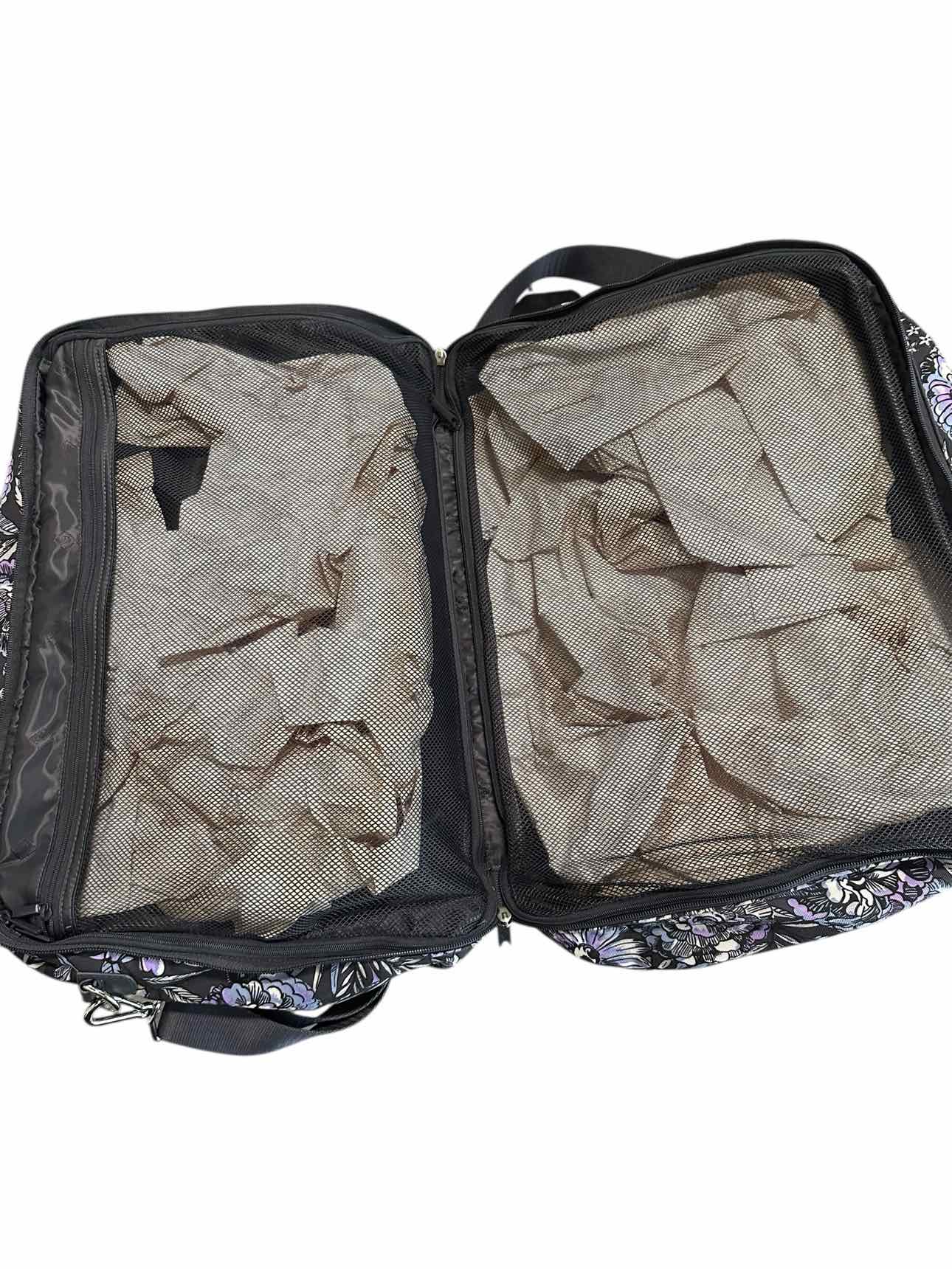 Vera Bradley Iconic Lay Flat Weekender Bag in Lavender Bouquet  **NEW**