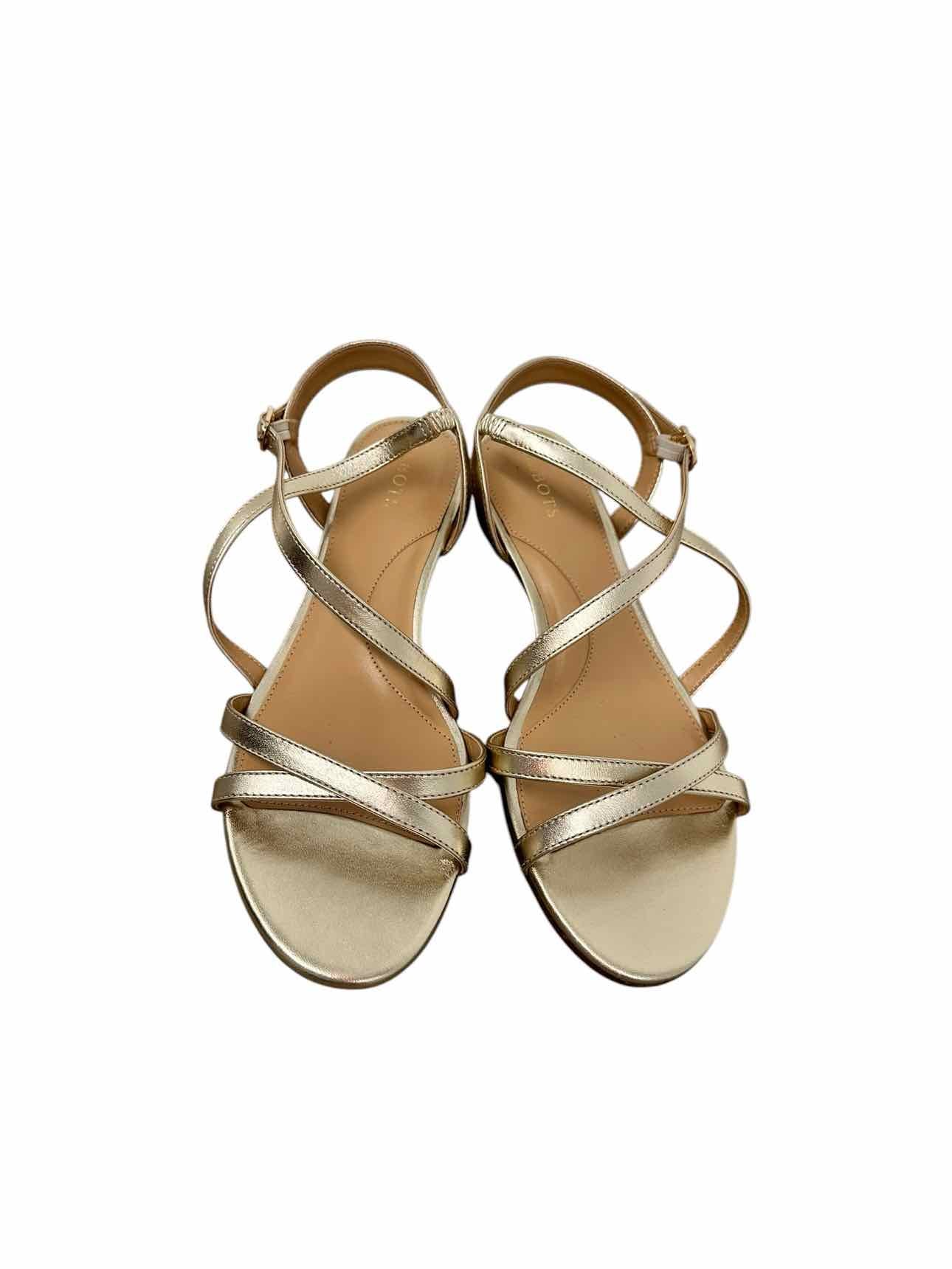 Talbots Gold Shoe Size 7.5 Sandals **NEW**