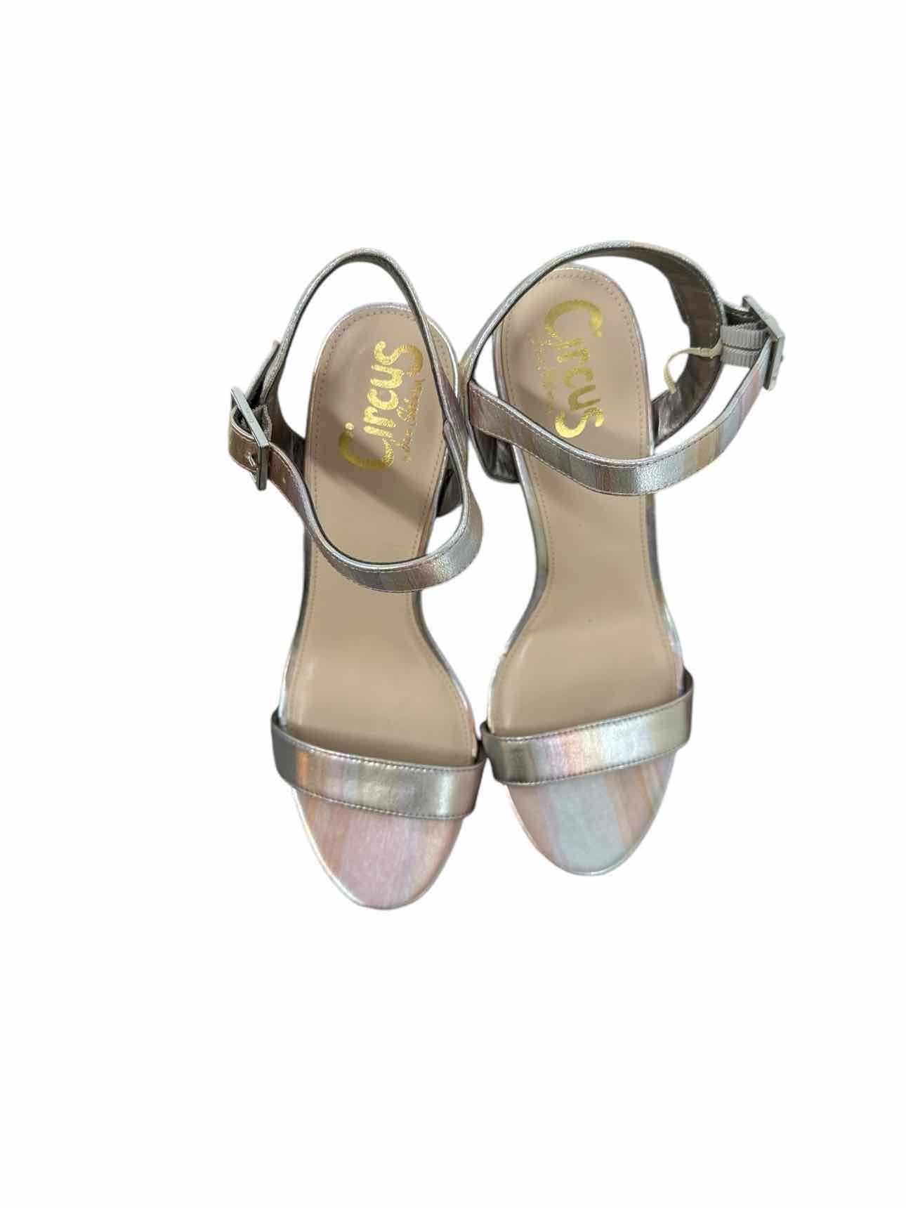 Circus by Sam Edelman Silver Shoe Size 7.5 Dress Sandal **NEW**