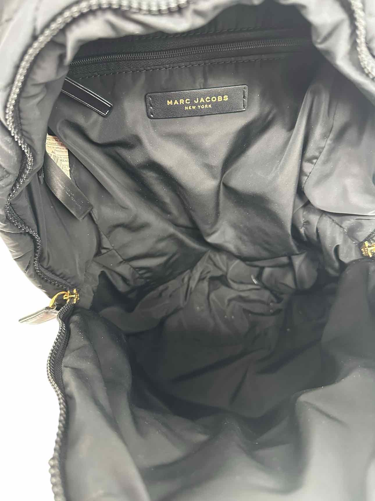 Marc Jacobs Quilted Black Nylon Backpack