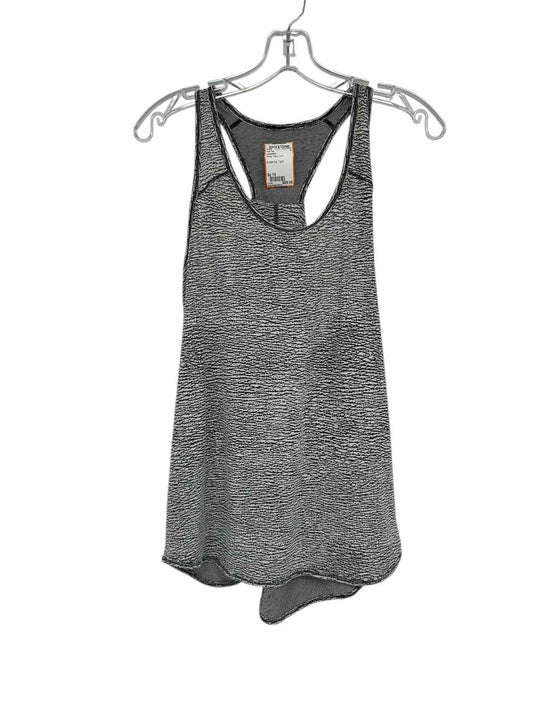Lululemon Essential Tank White Printed Size 10