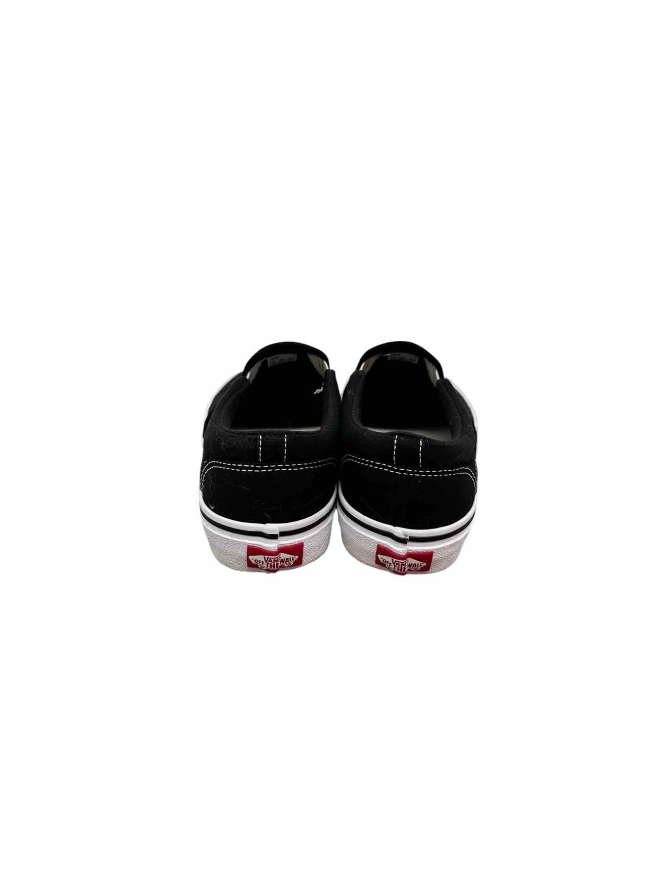 Vans Black Shoe Size 7.5 Slip Ons