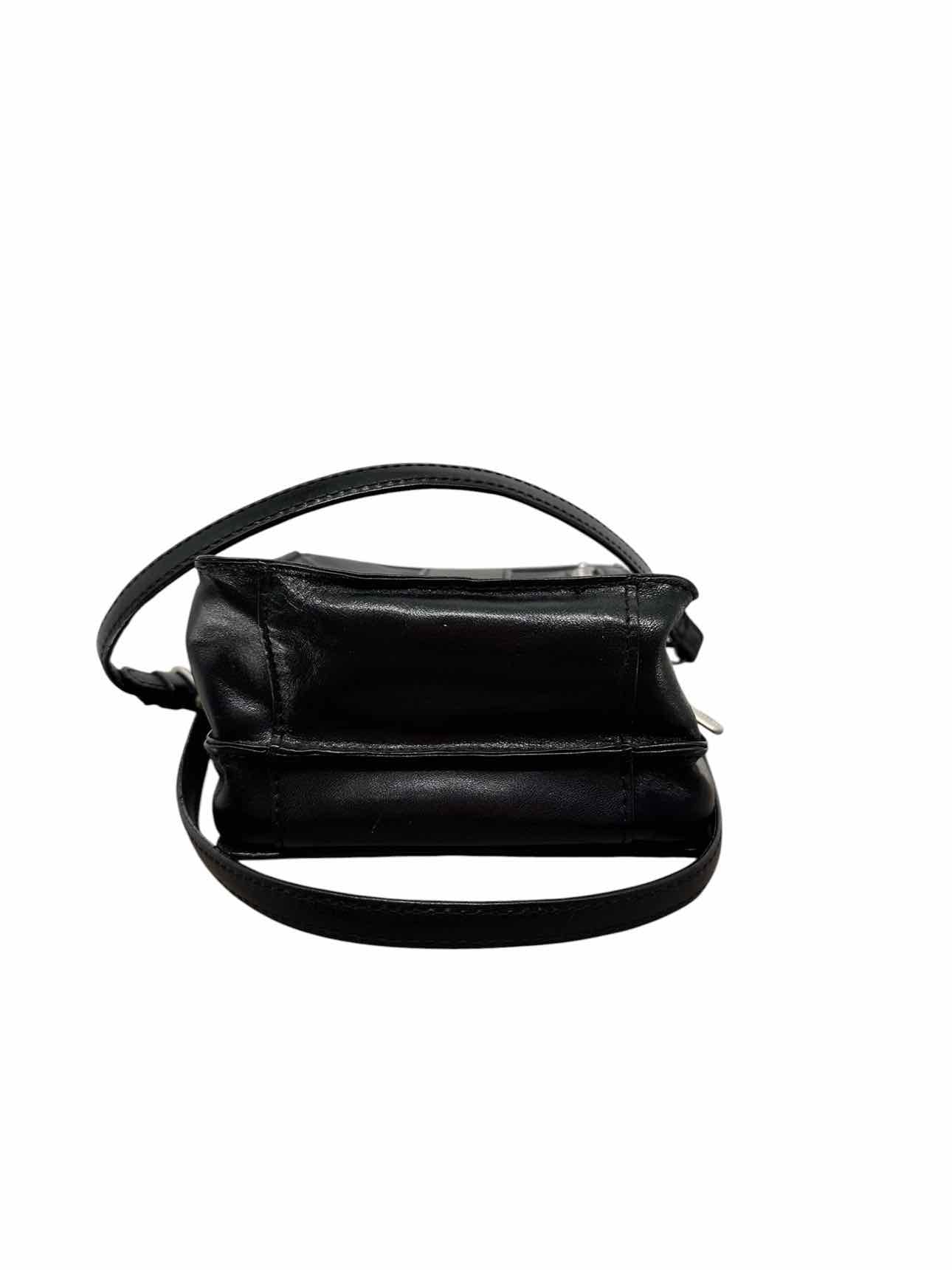 Tony Perottii Black Leather Crossbody