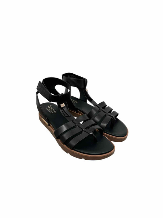Franco Sorto Dosha Sandal Black Shoe Size 8.5