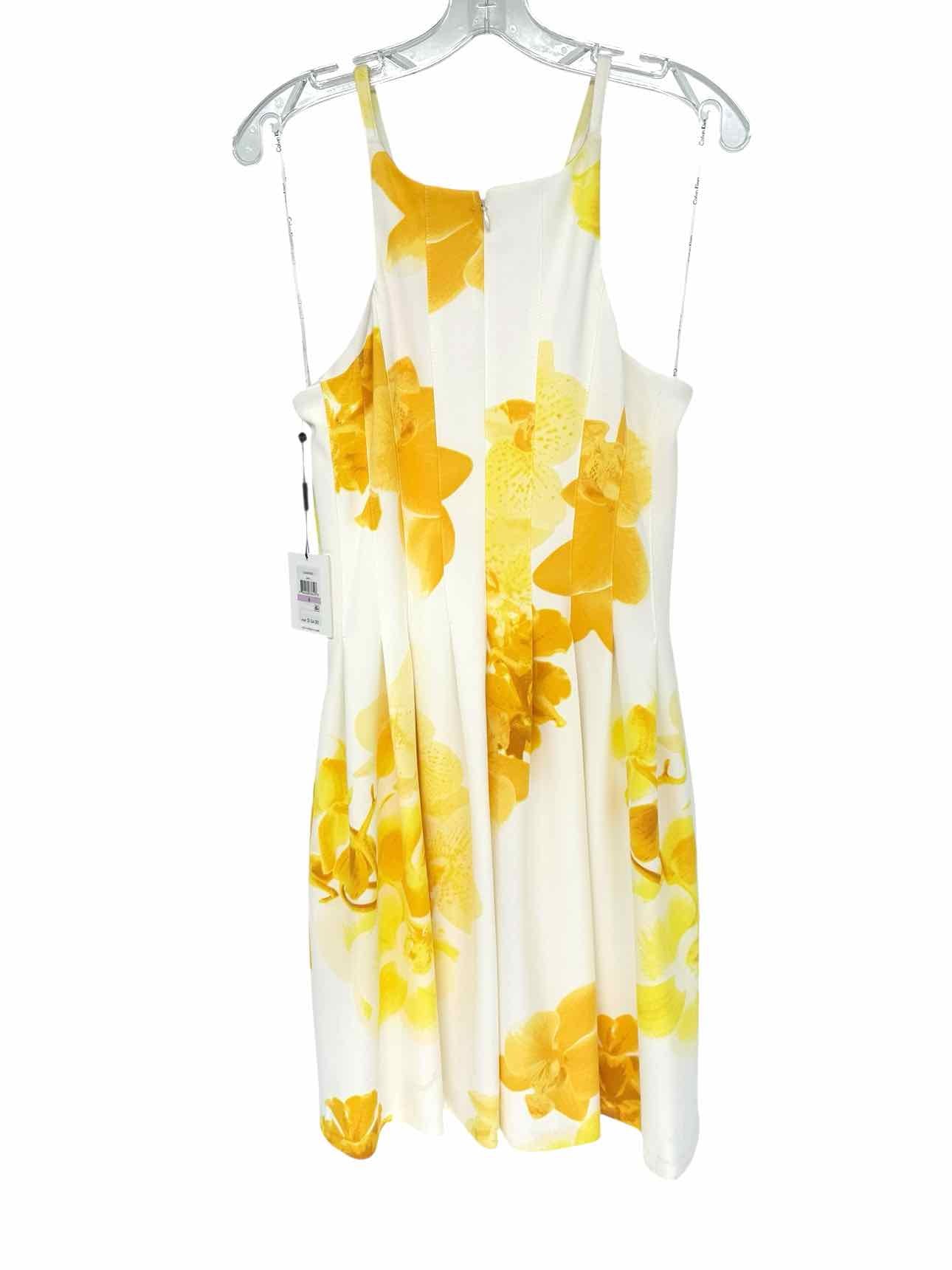 Calvin Klein Yellow Dress Size 6 **NEW**