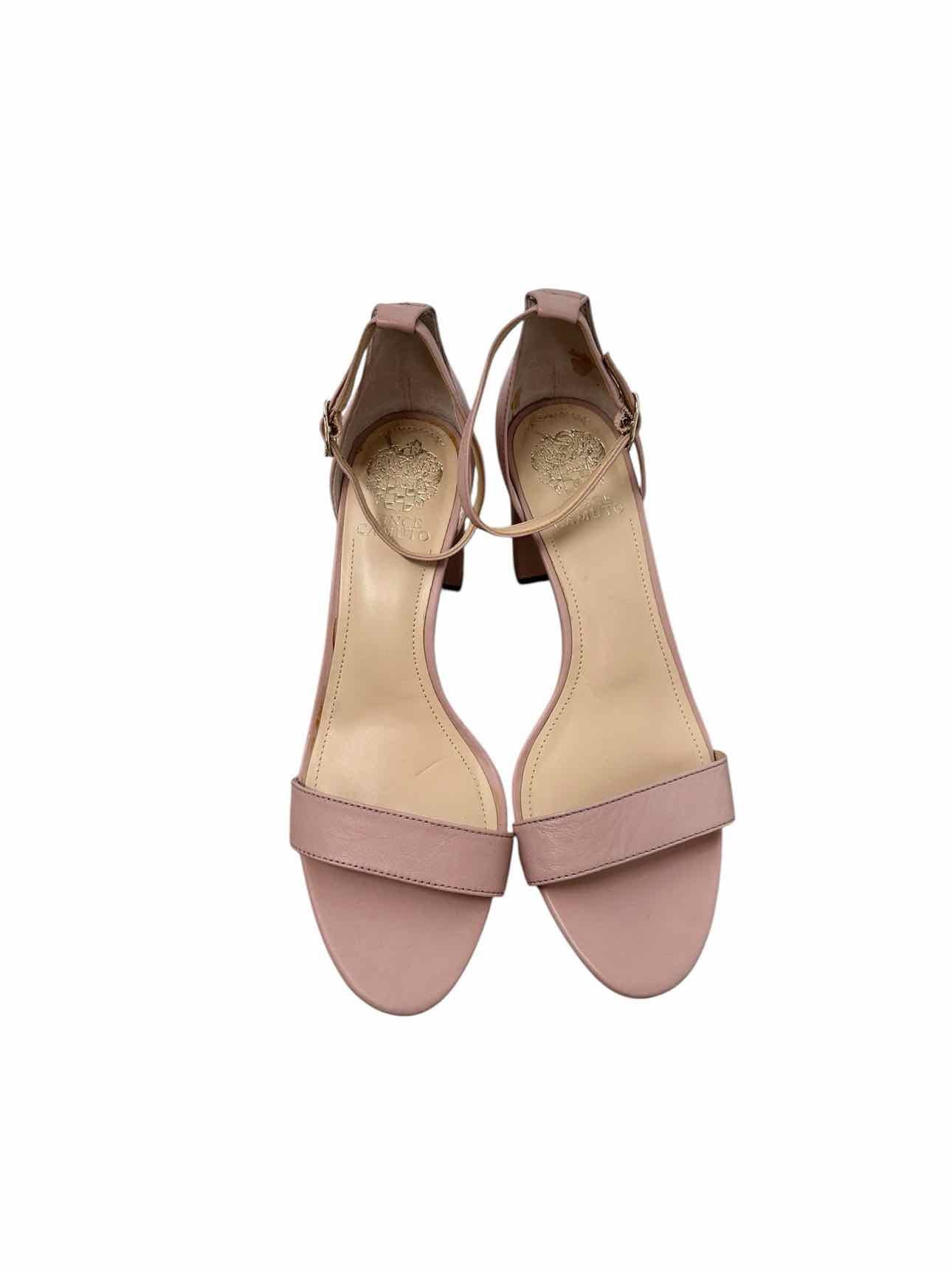 Vince Camuto Monessa Block Heel Pink Shoe Size 9.5