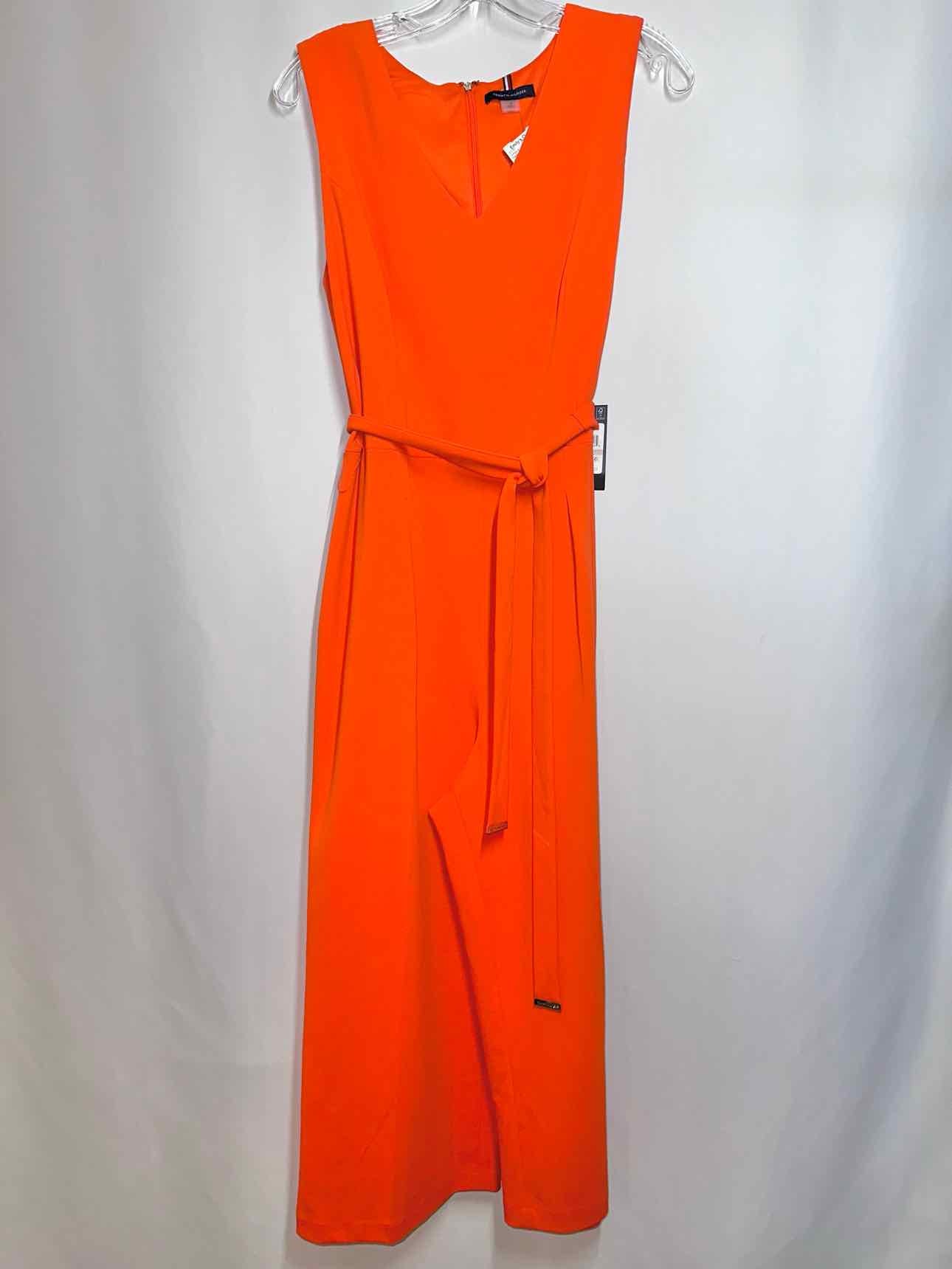 Calvin Klein Orange Jumpsuit Size 12 **NEW**