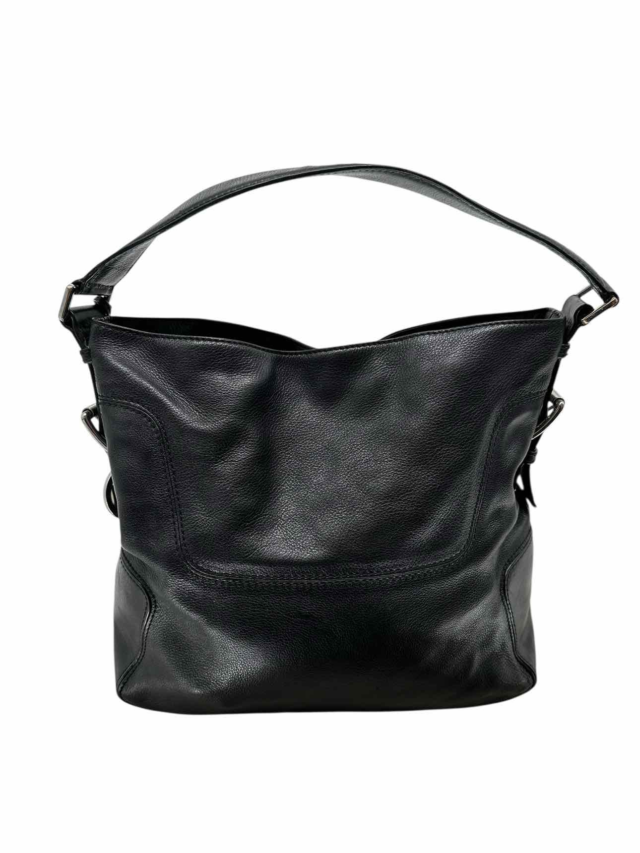 Michael Kors Black Leather Hobo