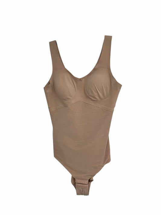 Honeylove Tank Bodysuit Beige Shapewear Size S