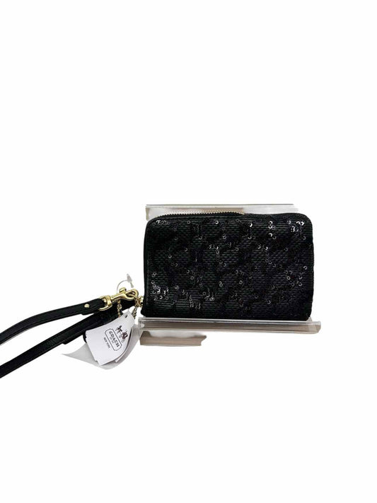 Coach Pop Signature Sequins Universal Wallet/Wristlet  **NEW**