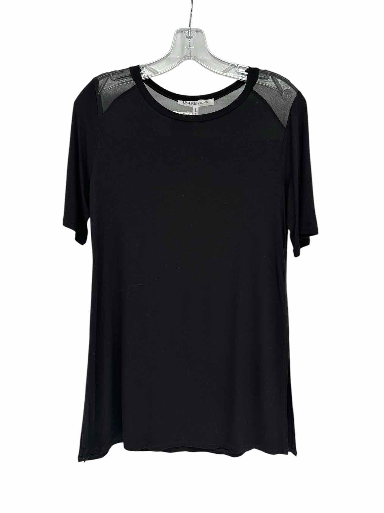 BCBGeneration Black Short Sleeve Top  Size XS **NEW**