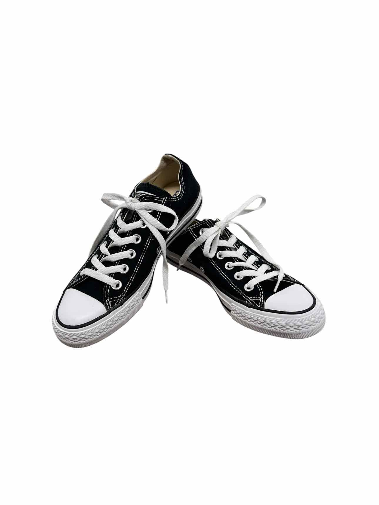 Converse All Star Ox Black Sneakers Shoe Size 7