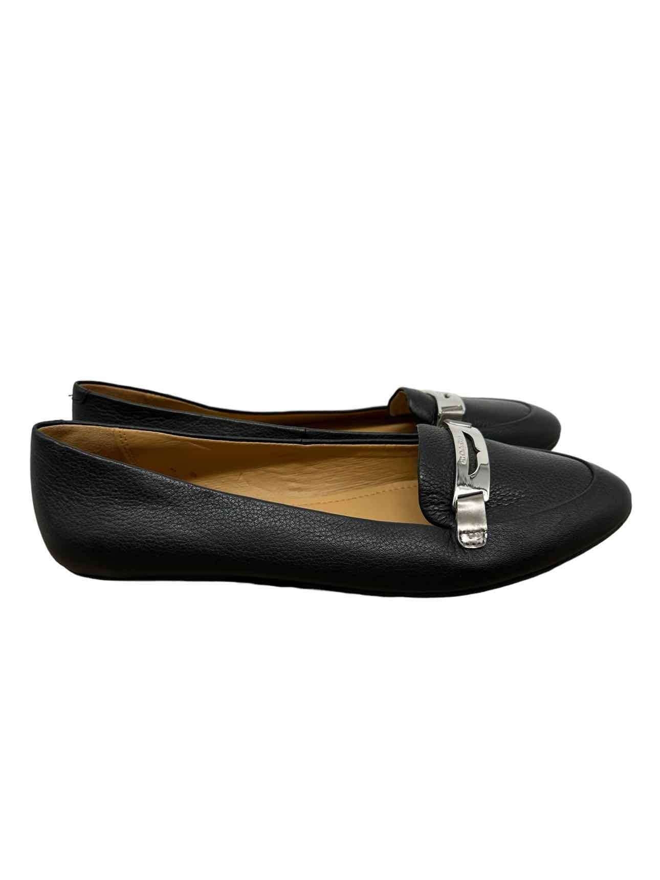 Coach Black Flats SIZE 8