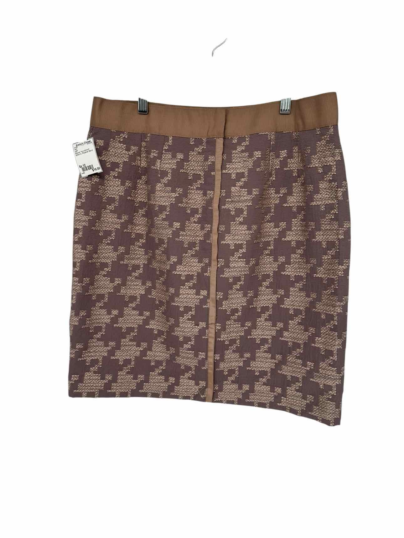 Loft Mauve Size 12 Skirt