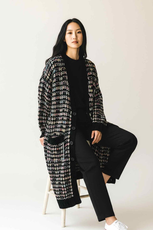 Blush Black Size S Cardigan