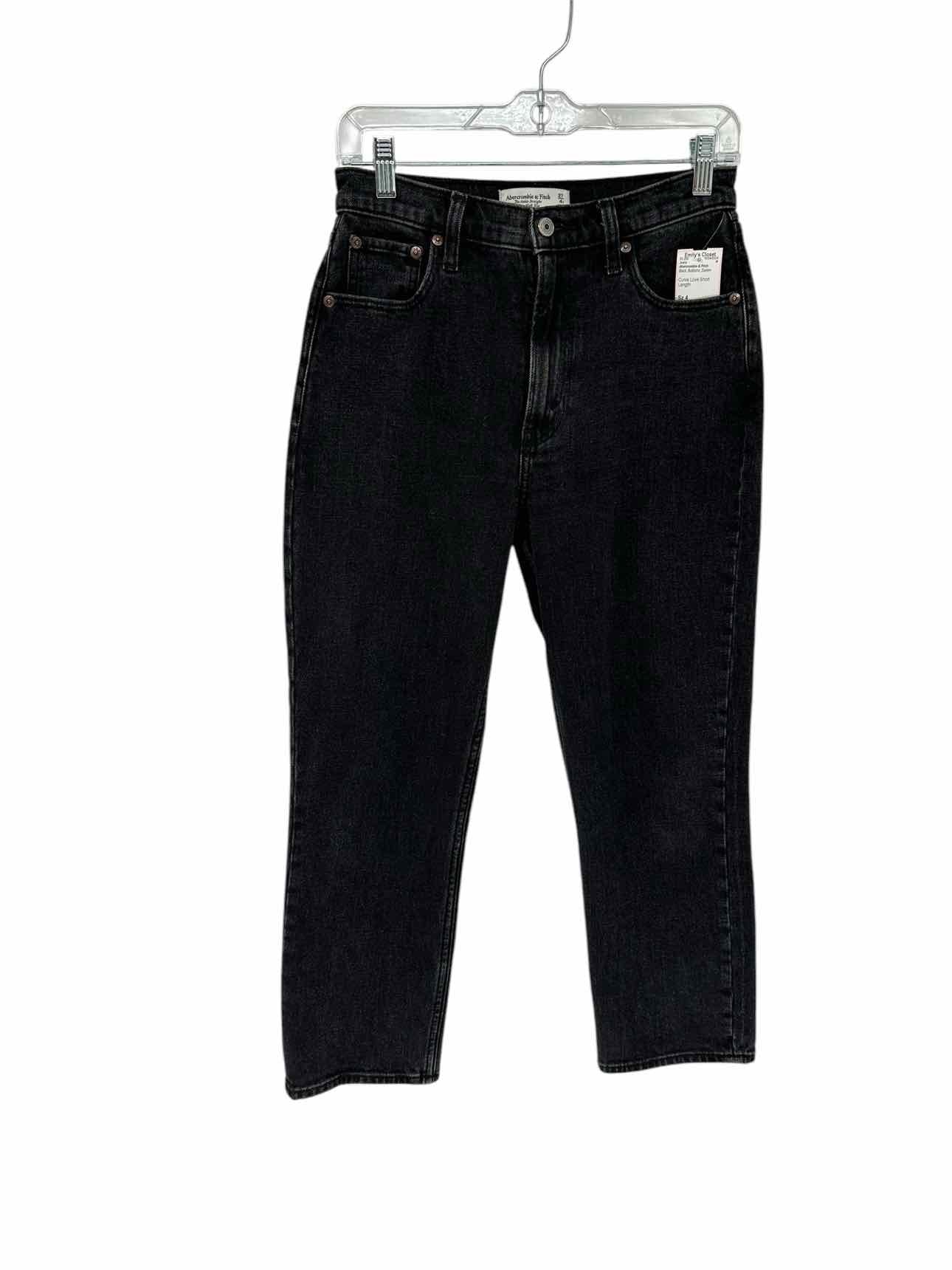 Abercrombie & Fitch Black Size 4 Jeans