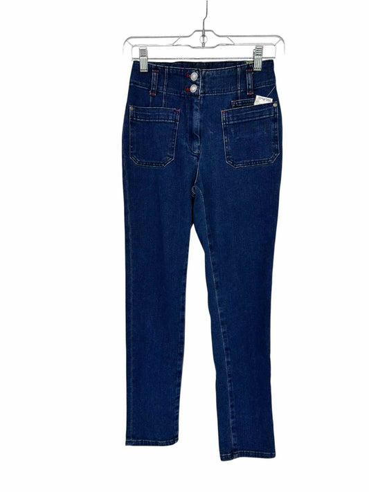 Maeve by Anthropologie Junie High-Rise Blue Jeans Size 2