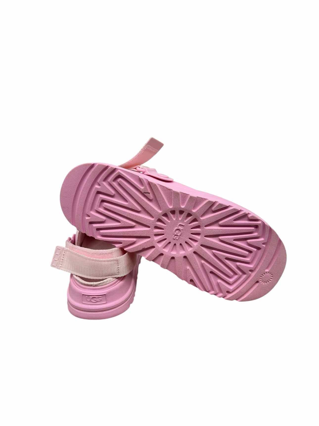 Ugg Pink GoldenGlow Clogs Shoe Size 9