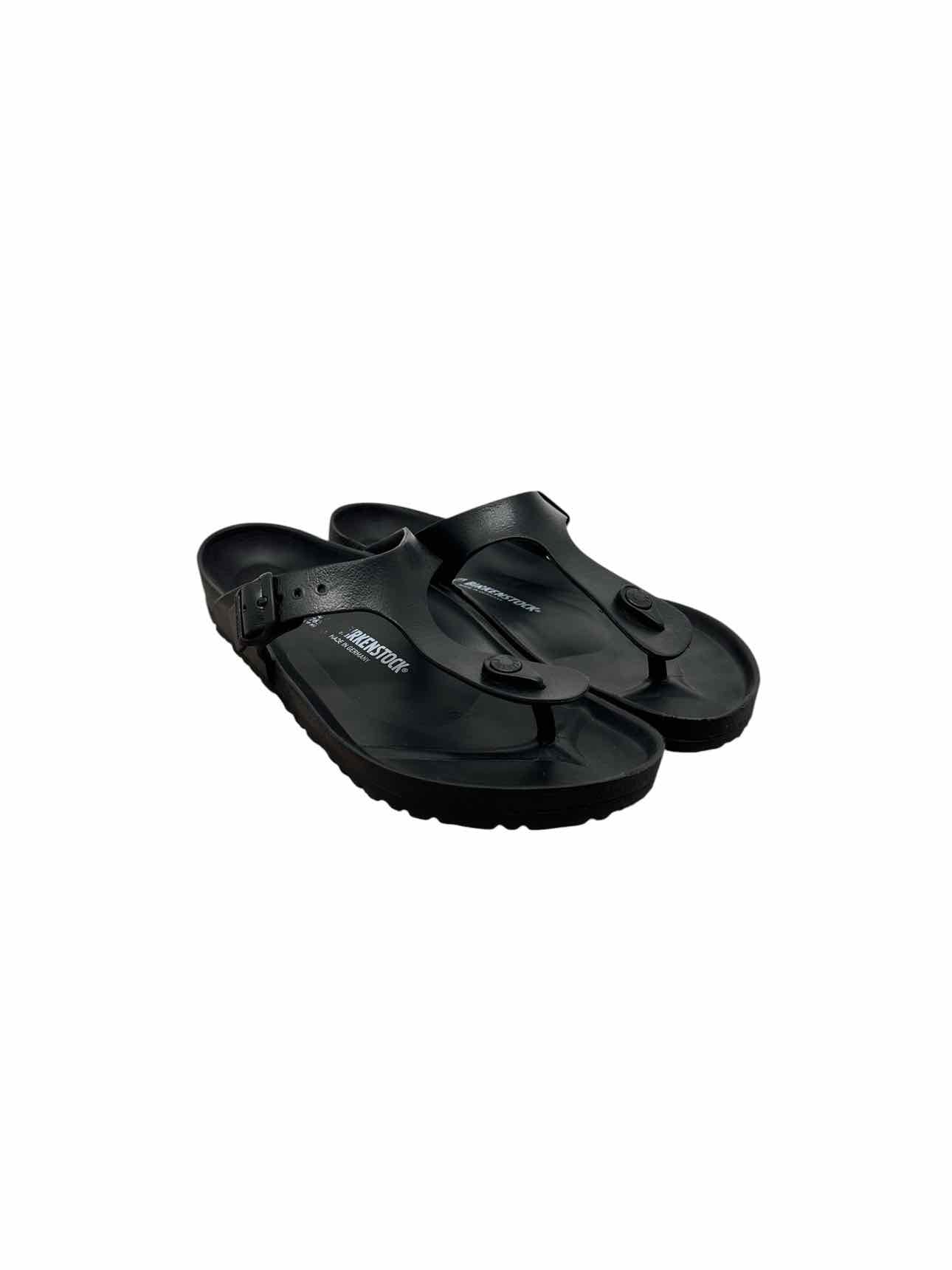 Birkenstock Gizeh Essentials Black Sandals Shoe Size 10