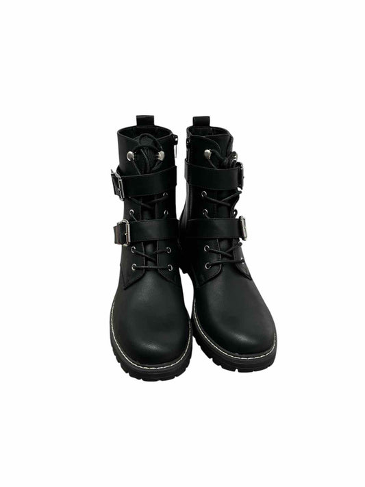 SO Black Combat Boots SIZE 9