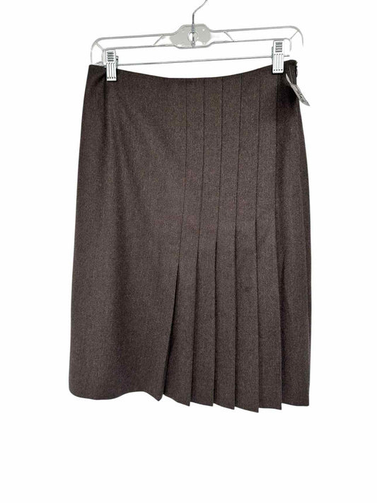 Akris Punto Bergdorf Goodman Skirt Brown Size 4